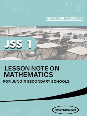 Lesson Note on MATHEMATICS for JSS1 MS-WORD