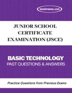 JSCE Basic Technology Practice Questions and Answers MS-WORD/PDF Download