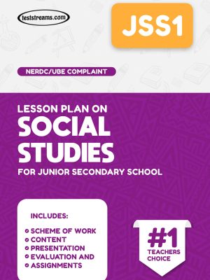 LESSON PLAN ON JSS1 SOCIAL STUDIES MS-WORD- PDF Download