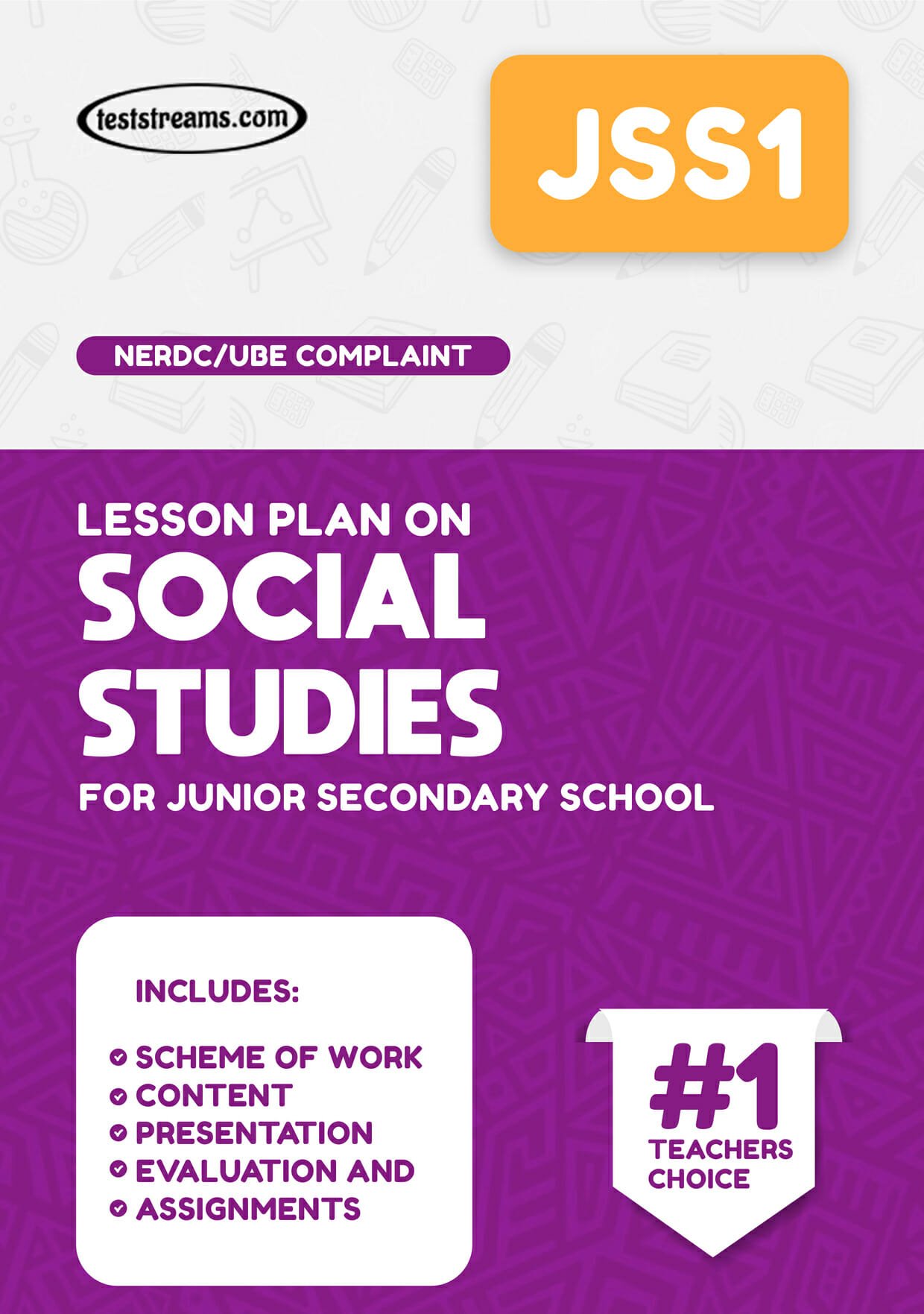 LESSON PLAN ON JSS1 SOCIAL STUDIES