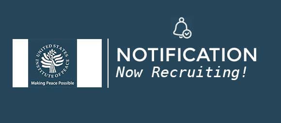 United States Institute of Peace (USIP) recruitment in Nigeria