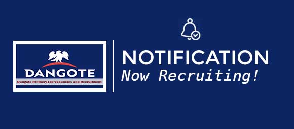 Apply for 2018 DANGOTE REFINERY Engineering Trainees Recruitment