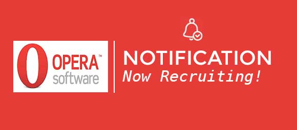 Opera Software Nigeria Job Recruitment