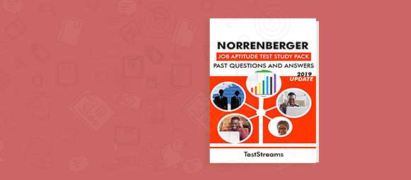 Free Norrenberger Aptitude Test Past Questions and Answers