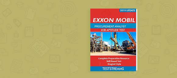 Free Exxon Mobil Procurement Analyst Aptitude Test Past Questions and Answers