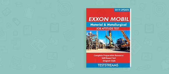 Free Exxon Mobil Material & Metallurgical  Aptitude Test Past Questions and Answers
