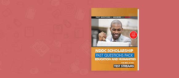 Free NDDC Scholarship Aptitude Test Past Questions And Answers for EDUCATION AND HUMANITIES