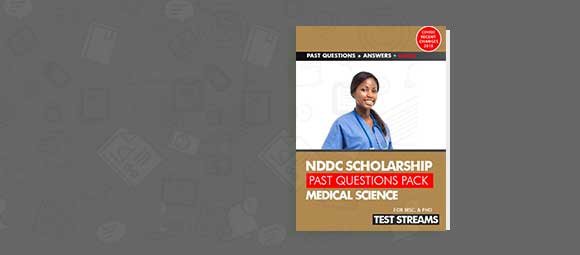 Free NDDC Scholarship Aptitude Test Past Questions And Answers for MEDICAL SCIENCE