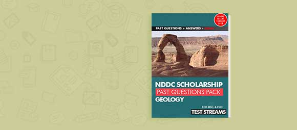 Free NDDC Scholarship Aptitude Test Past Questions And Answers for GEOLOGY