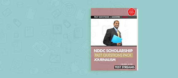 Free NDDC Scholarship Aptitude Test Past Questions And Answers for JOURNALISM