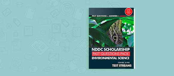 Free NDDC Scholarship Aptitude Test Past Questions And Answers for ENVIRONMENTAL SCIENCE