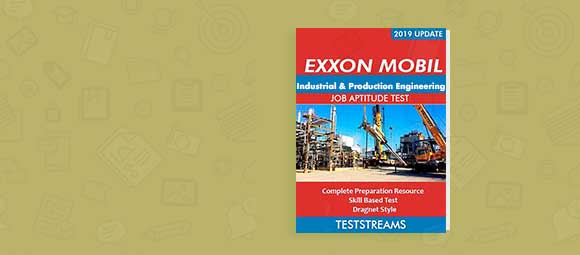 Free Exxon Mobil Industrial & Production Engineering Aptitude Test Past Questions and Answers