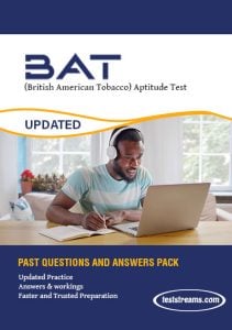 Free BAT- British American Tobacco Aptitude Test Past Questions and Answers