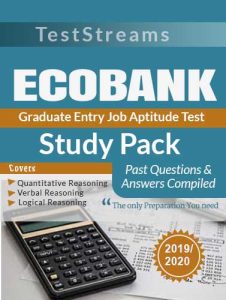 Free Ecobank Graduate Job Aptitude Test Past Questions and Answers