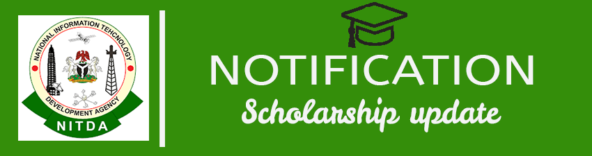 National Information Technology Development Agency (NITDA) Scholarship Scheme 2019/2020