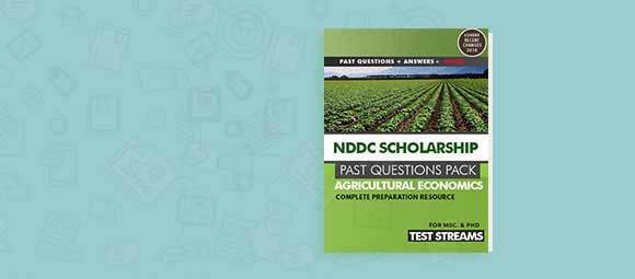 Free NDDC Scholarship Aptitude Test Past Questions And Answers for AGRICULTURAL ECONOMICS