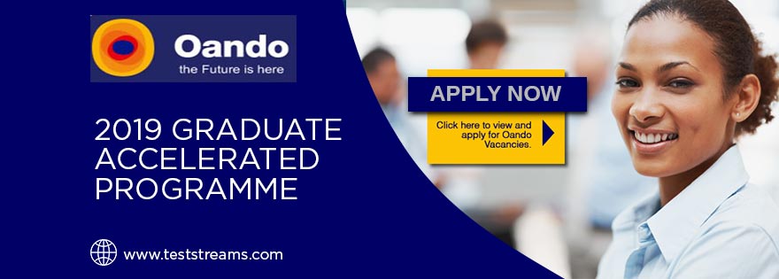 2019 Oando Graduate Accelerated Programme