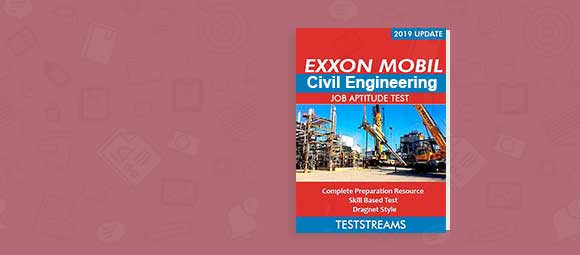 Free Exxon Mobil Civil Engineering Aptitude Test Past Questions and Answers