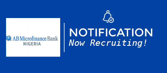 Latest Jobs at AB Microfinance Bank Nigeria Limited, 18th November, 2019