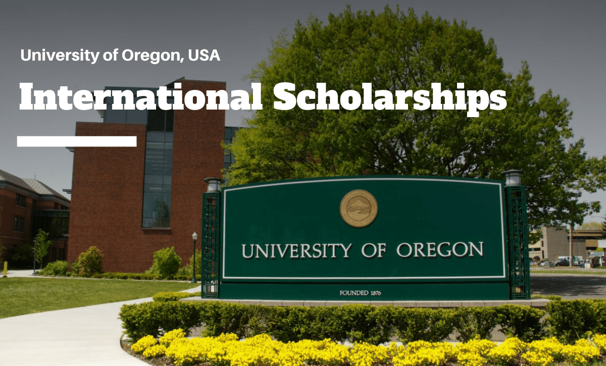 international awards at the University of Oregon, USA