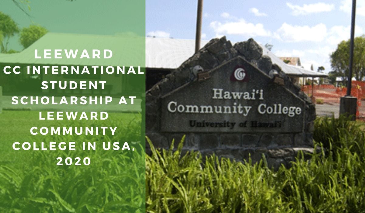 Leeward CC International Student Scholarship at Leeward Community College in the USA, 2020