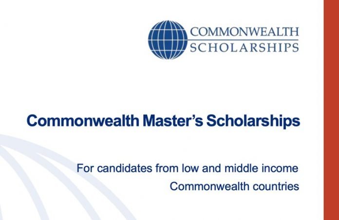 Commonwealth Master’s Scholarships 2022/2023 for full-time Master’s study at a UK university (Fully Funded)