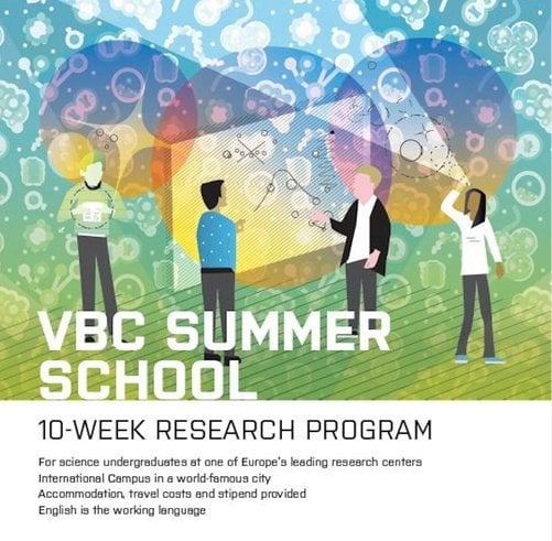 Vienna Biocenter Summer School 2021 for undergraduate students worldwide (Funded to Vienna, Austria)