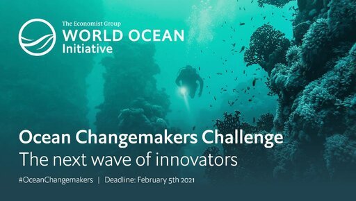 The Economist Group’s World Ocean Initiative (WOI) Ocean Changemakers Challenge 2021 for early-career researchers.