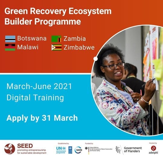 SEED Green Recovery Ecosystem Builder Programme in Southern Africa.