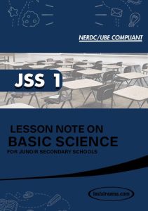 Free Basic Science Lesson Note JSS 1