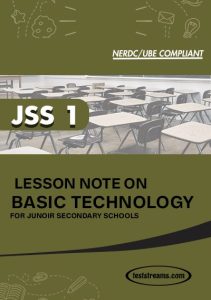 Free Basic Tech Lesson Note JSS 1