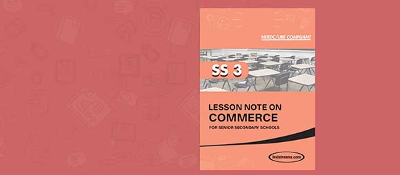 FREE SS3 Commerce Lesson Note