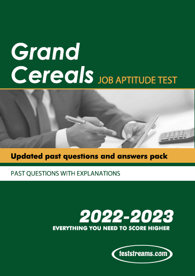 Free Grand Cereals Limited Aptitude Test Past Questions 2022