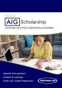 Free AIG Scholarship Past Questions and Answers 2022