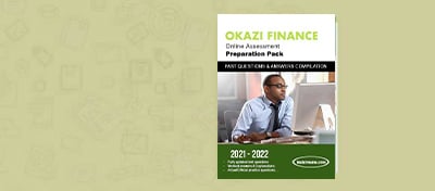 Free Okazi Finance Aptitude Test Past Questions 2022
