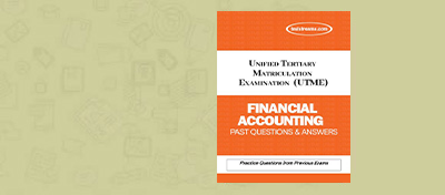 Free UTME Financial Accounting Practice Questions and Answers MS-WORD/PDF Download