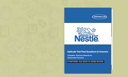 Free Nestle Job Aptitude Test Past Questions and Answers