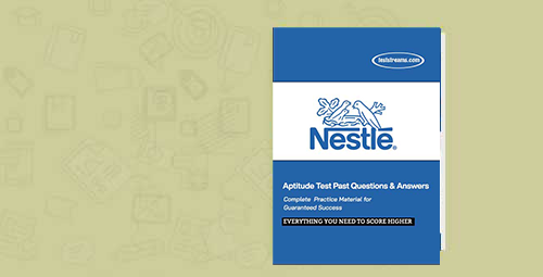 Free Nestle Job Aptitude Test Past Questions and Answers