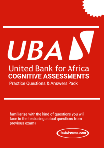 Free UBA Cognitive Assessment Past Questions and Answers