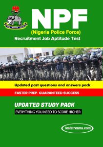 Free NPF Past Questions and Answers – 2022 Updated