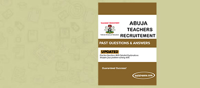 Abuja Teachers Recruitment Past Question And Answers [Free]