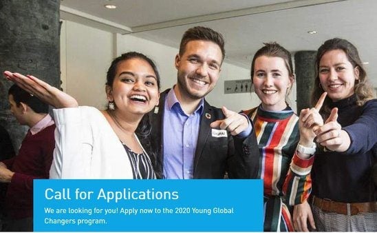 Young Global Changers Recoupling Awards 2023 for young Entrepreneurs & Innovators (Fully Funded to Global Solutions Summit in Berlin, Germany)