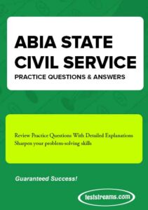 Free Abia state civil service Past Questions and Answers