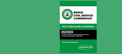 Free Benue civil service Past Questions and Answers