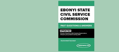 Free Ebonyi civil service Past Questions and Answers