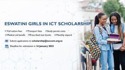 Girls in ICT Development Programme 2023 for young Eswatini women and girls