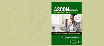 Free ASCON Recruitment Past Questions and Answers-PDF Download