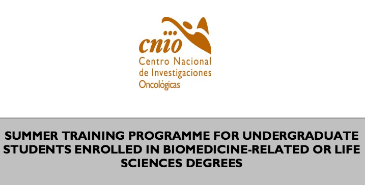 The Spanish National Cancer Research Centre (CNIO) Summer Laboratory Training Programme 2023 for Undergraduate Students – Madrid, Spain (Fully Funded)