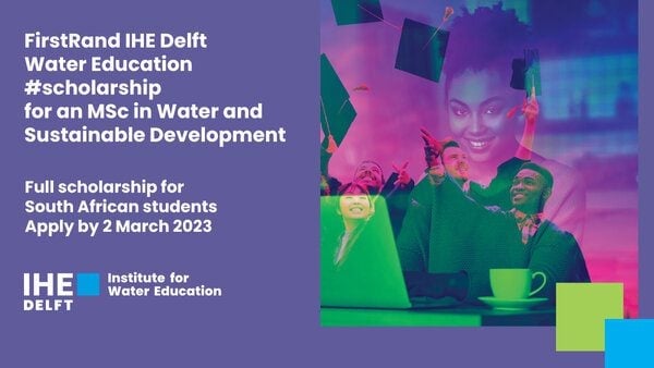 IHE Delft/FirstRand Scholarship Programme 2023 for young South Africans