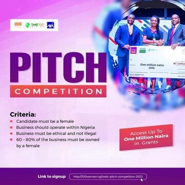 International Women Day Conference 2023 Pitch Competition (N1,000,000 Prize)